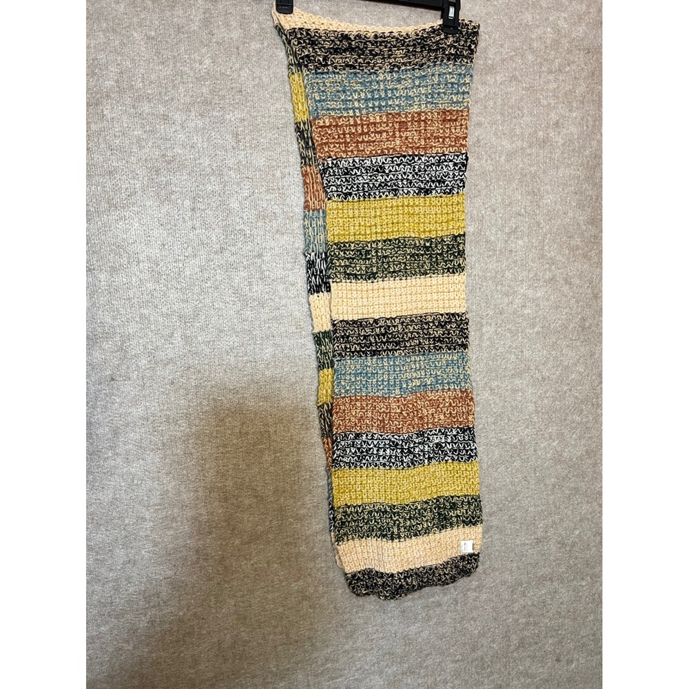 Sherpa Adventure Gear Scarf Unisex OS Merino Wool Striped Knit Gorpcore